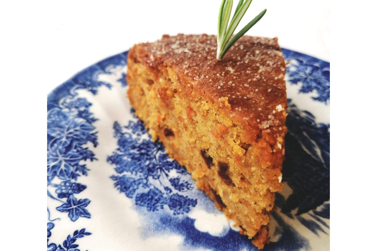 米粉のにんじんたっぷりケーキ